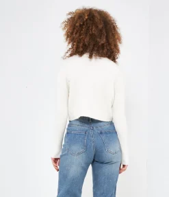 Cardigan con zip