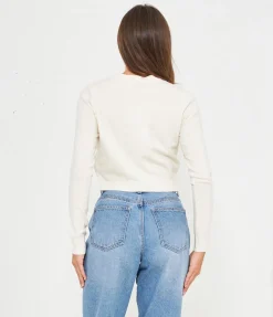 Cardigan crop