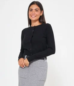Cardigan crop