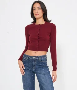 Cardigan crop