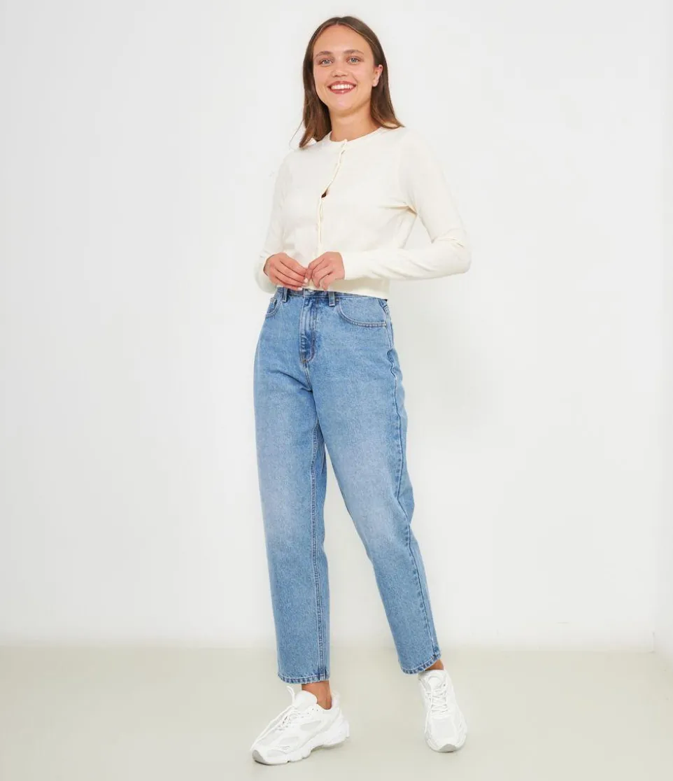 Cardigan crop