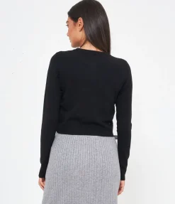 Cardigan crop
