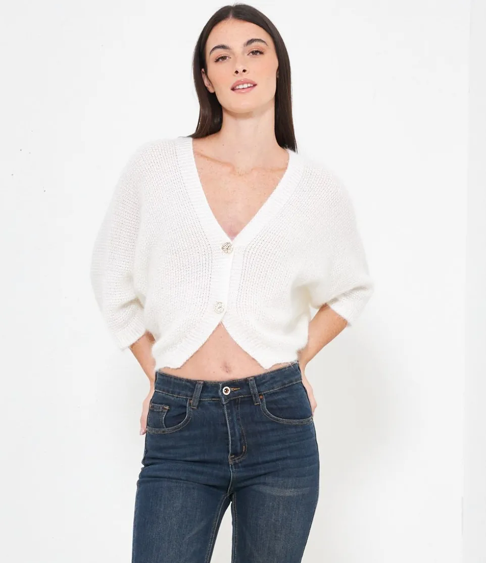 Cardigan doppio bottone