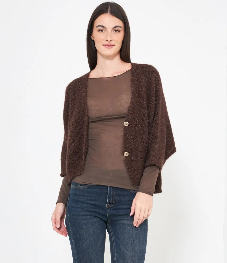 Cardigan doppio bottone