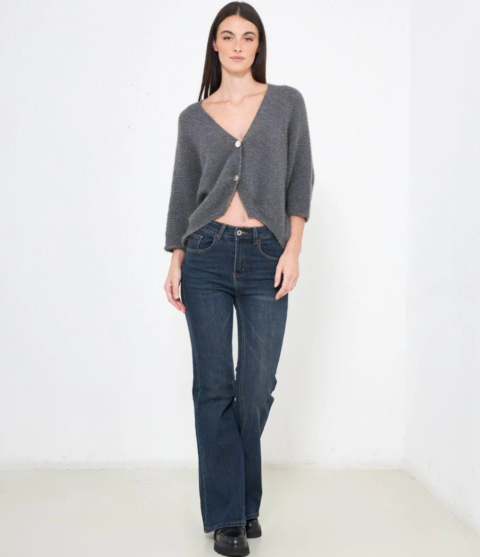 Cardigan doppio bottone