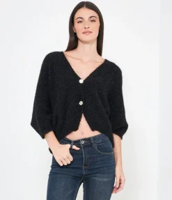 Cardigan doppio bottone
