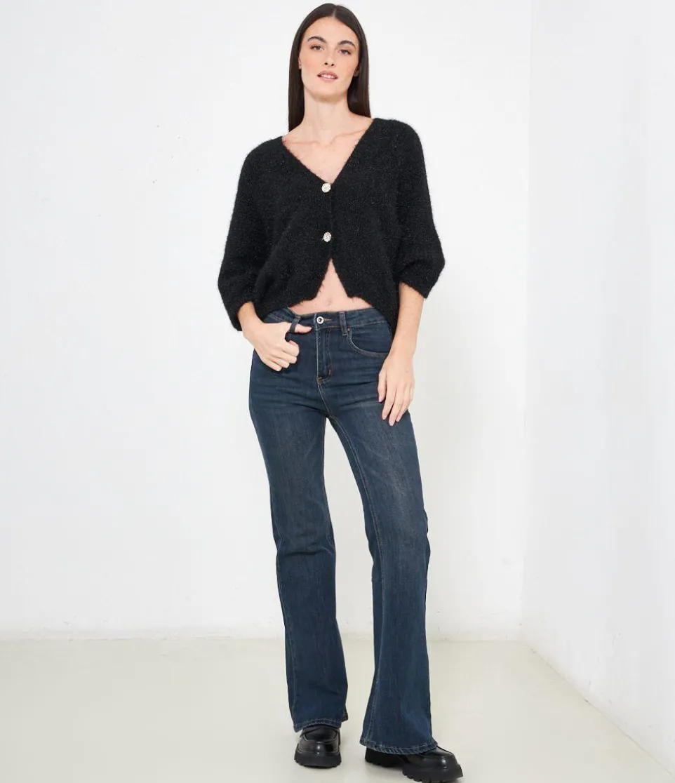 Cardigan doppio bottone