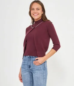 Cardigan gioiello
