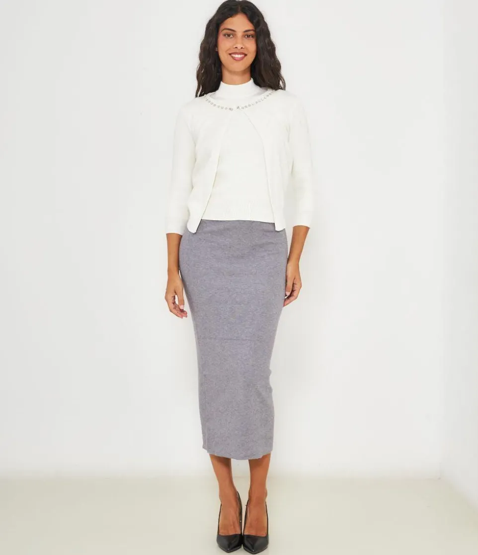 Cardigan gioiello