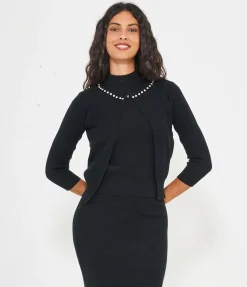 Cardigan gioiello