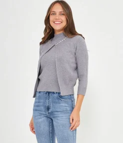 Cardigan gioiello
