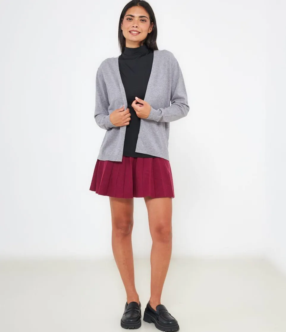 Cardigan in viscosa