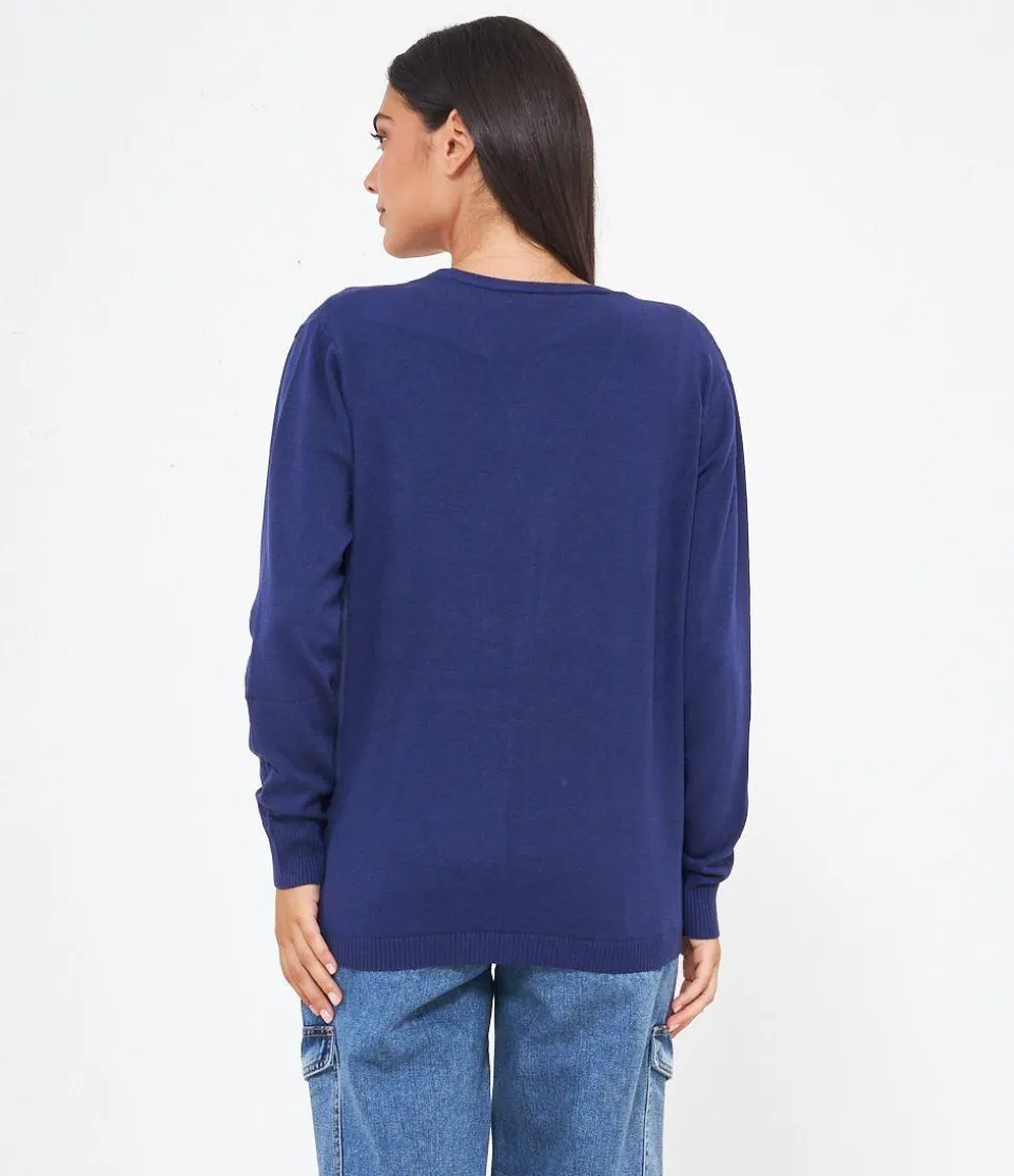 Cardigan in viscosa
