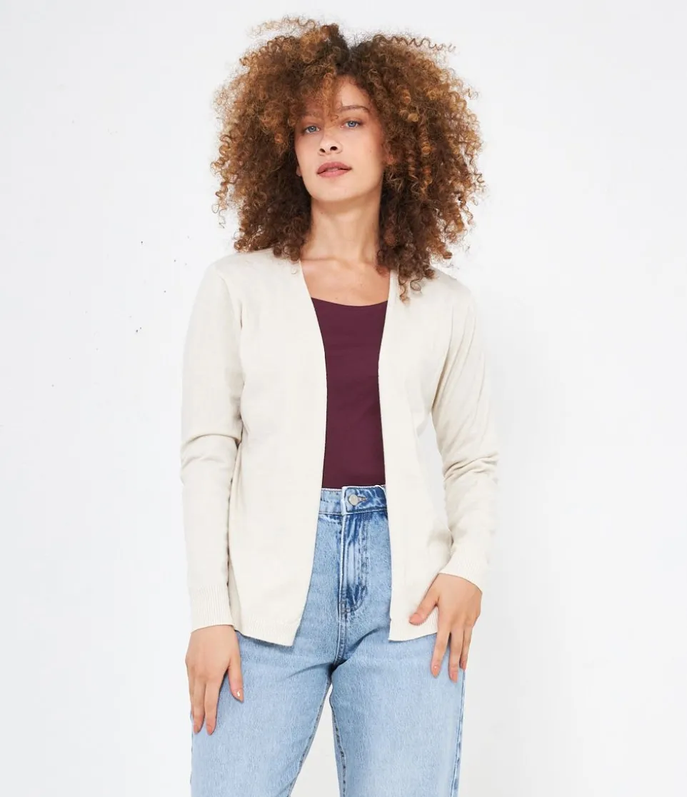 Cardigan in viscosa