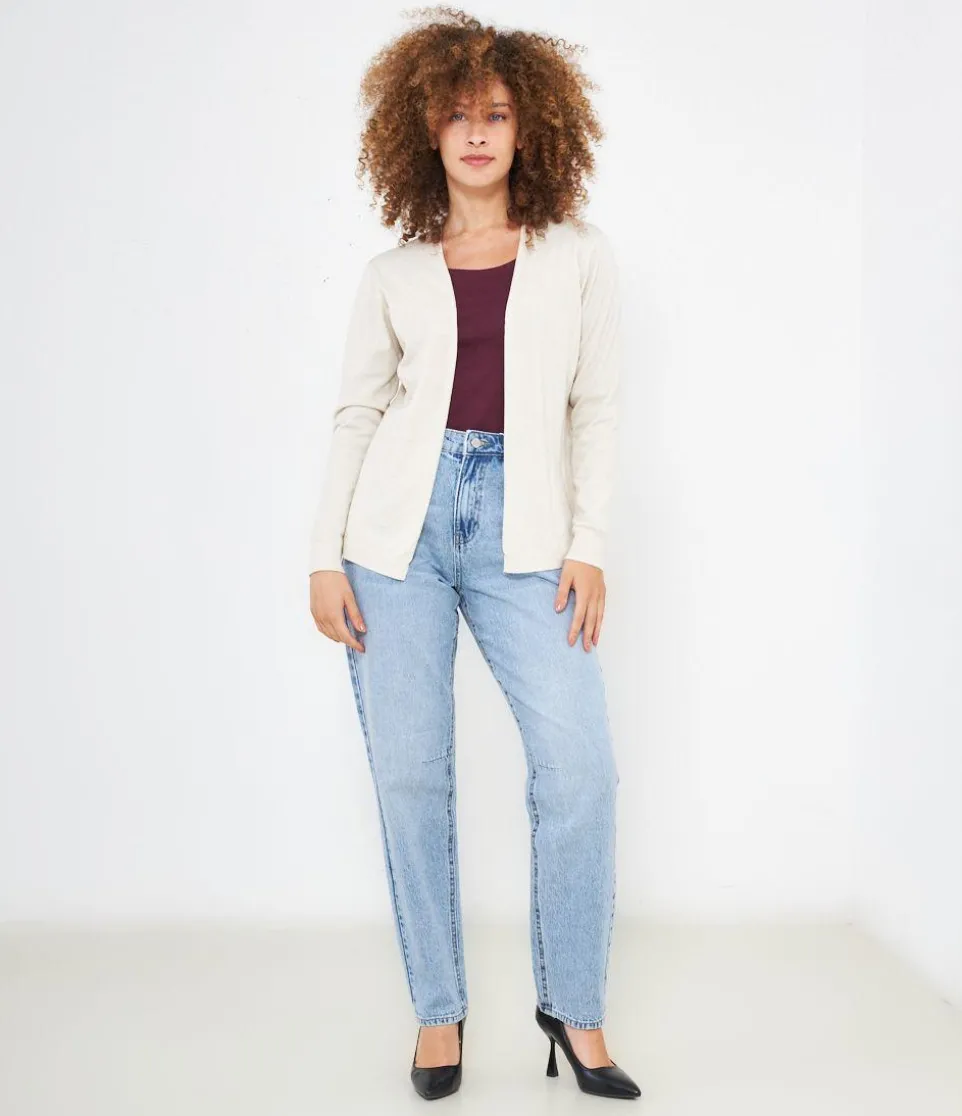 Cardigan in viscosa