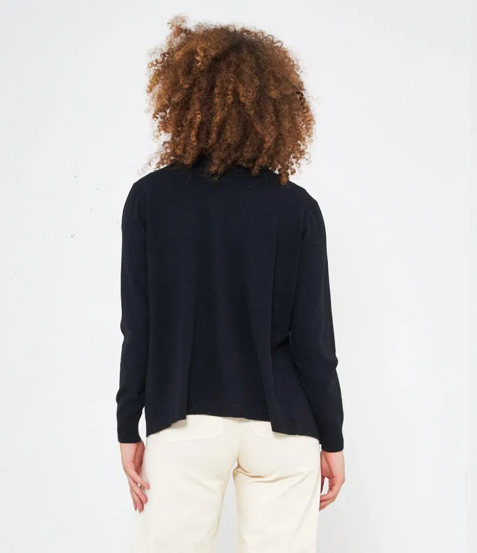 Cardigan in viscosa