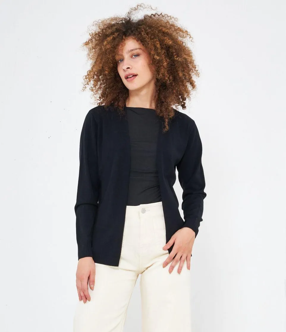 Cardigan in viscosa
