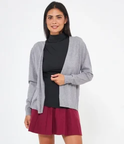Cardigan in viscosa