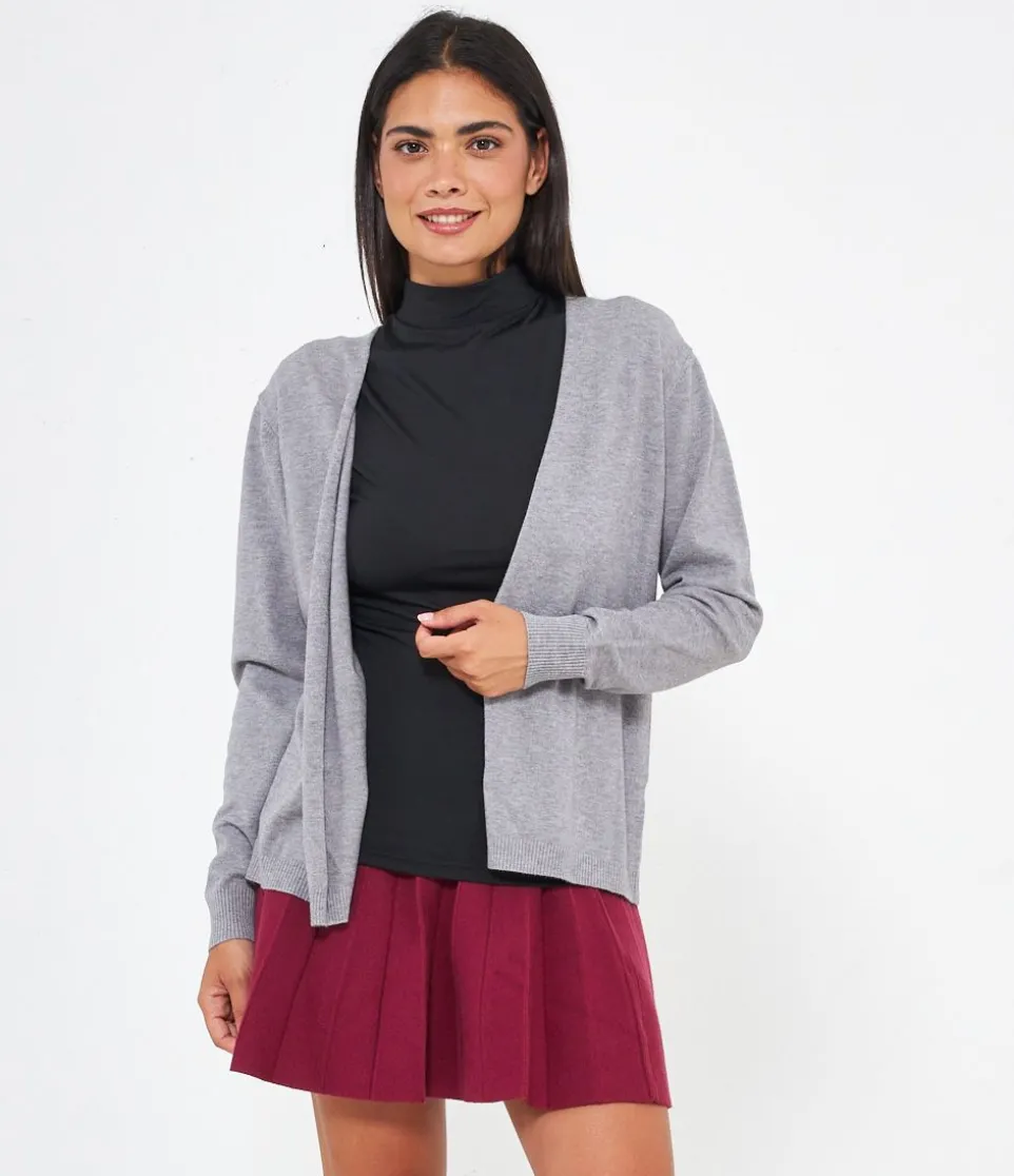 Cardigan in viscosa