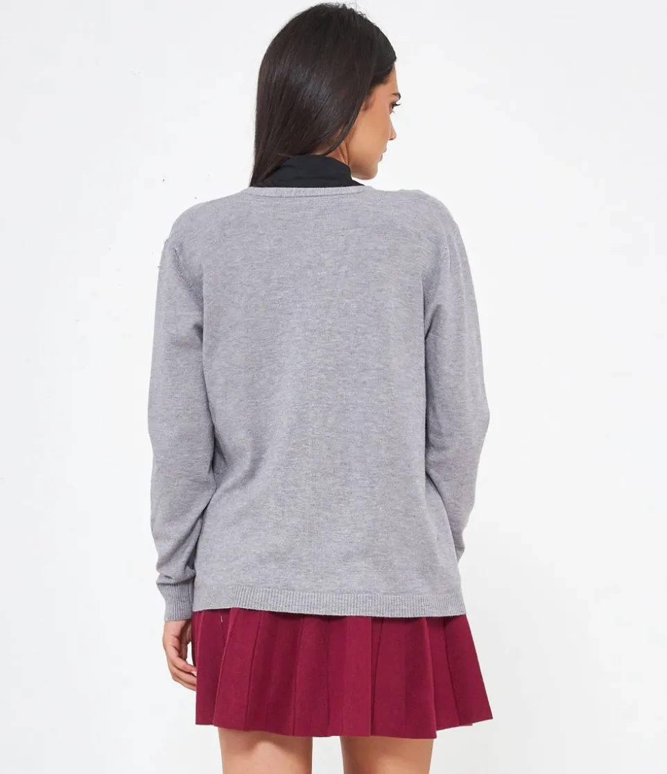 Cardigan in viscosa