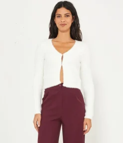 Cardigan lurex