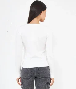 Cardigan scollo a v