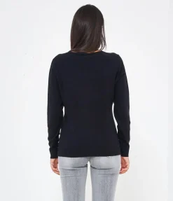 Cardigan scollo a V