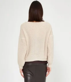 Cardigan scollo a V