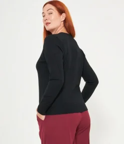 Cardigan scollo a V