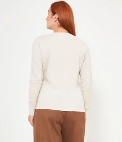 Cardigan scollo a V