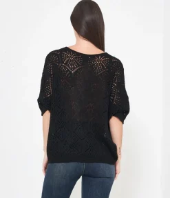 Cardigan traforato
