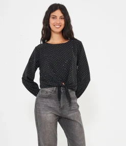 Casacca con strass