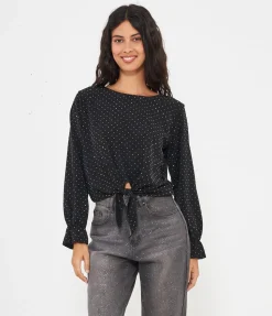 Casacca con strass
