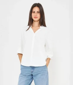 Casacca con strass frontali