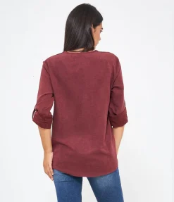 Casacca scollo a V