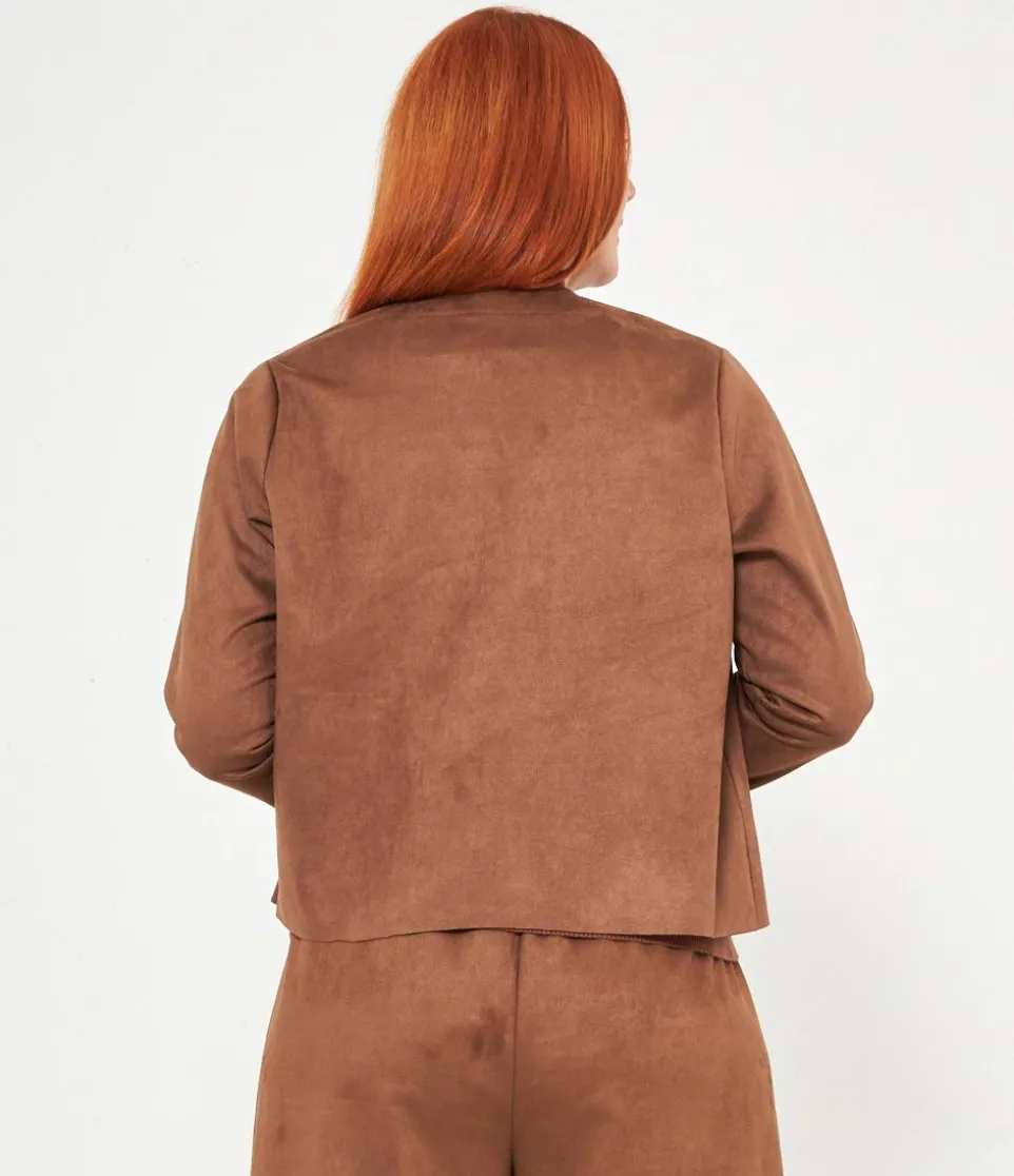 Coprispalle effetto camoscio
