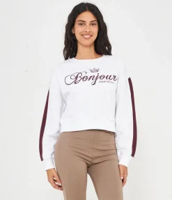 Felpa 'Bonjour'