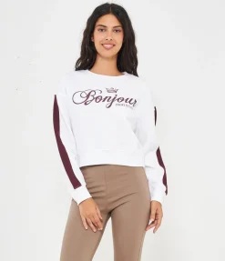 Felpa 'Bonjour'
