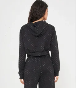 Felpa con strass