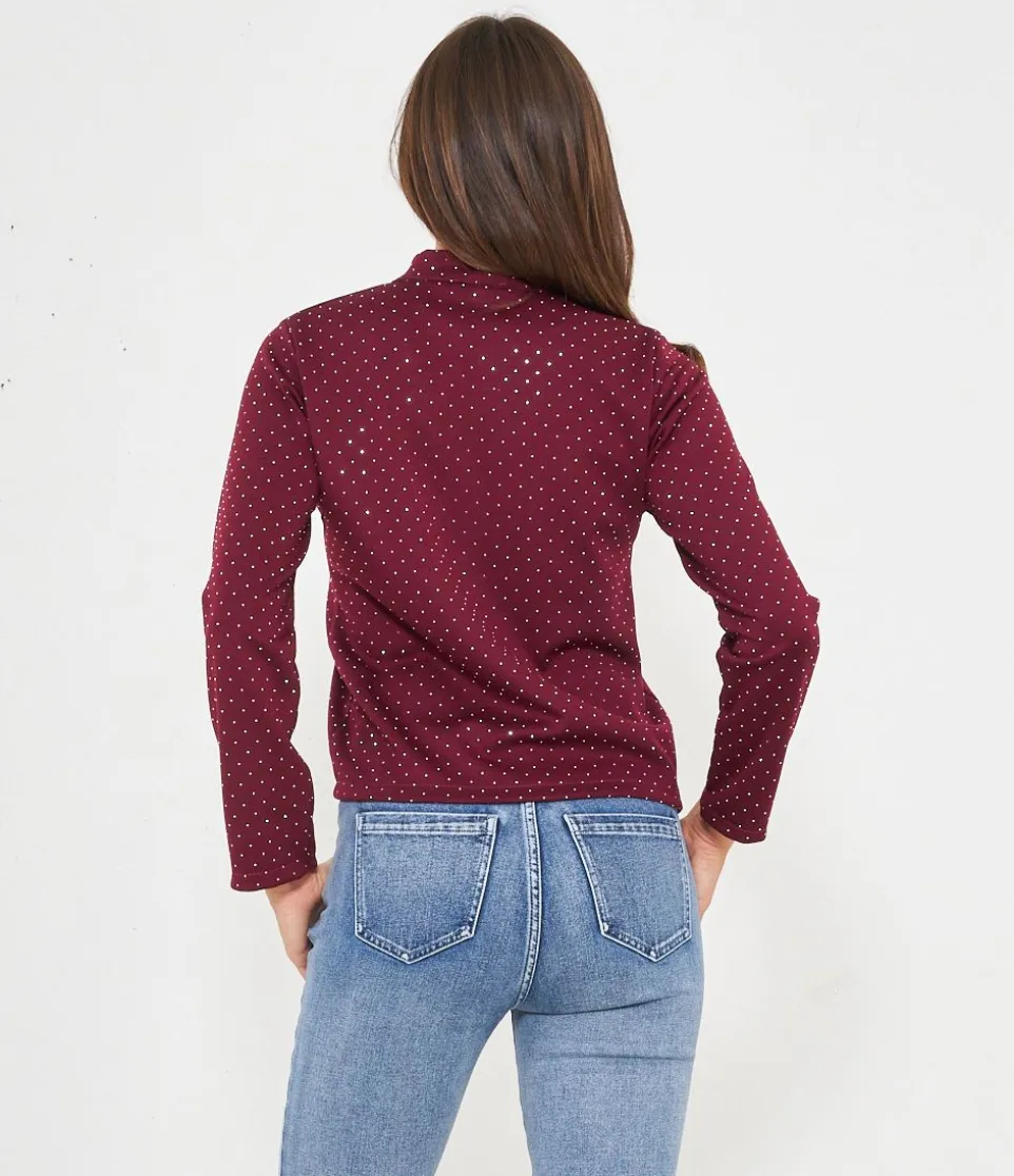 Giacca con strass