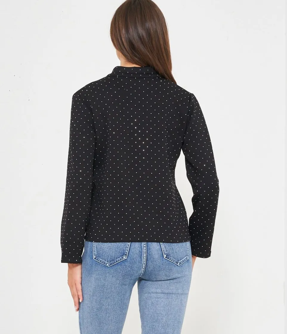 Giacca con strass