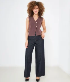 Gilet bottoni gioiello