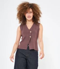 Gilet bottoni gioiello