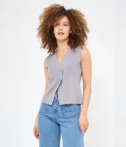 Gilet bottoni gioiello