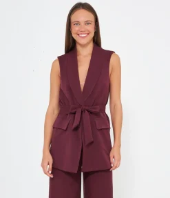Gilet con cintura