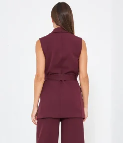 Gilet con cintura