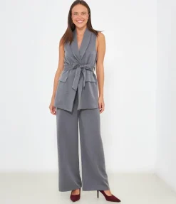 Gilet con cintura