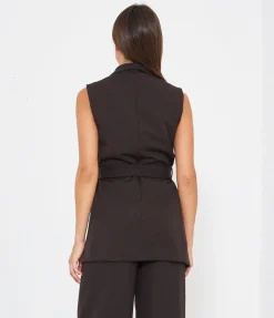 Gilet con cintura