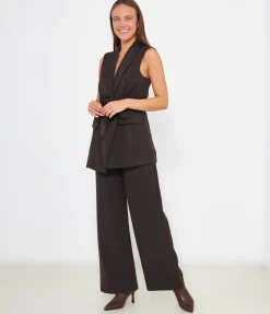 Gilet con cintura
