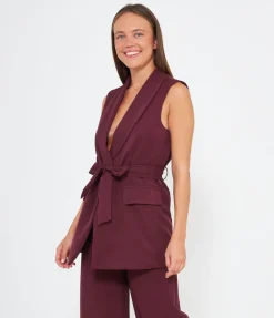 Gilet con cintura